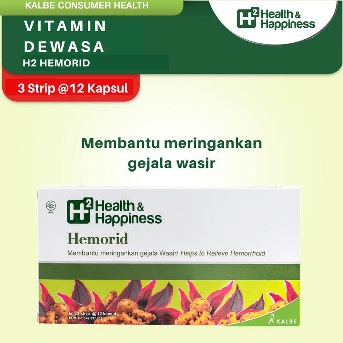 JNT COD]] H2 Hemorid 36 Kapsul PROMO SPECIAL Kode 662