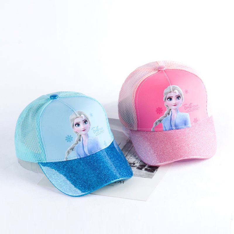 Topi Desain Anime Aisha Bahan Mesh Untuk Anak