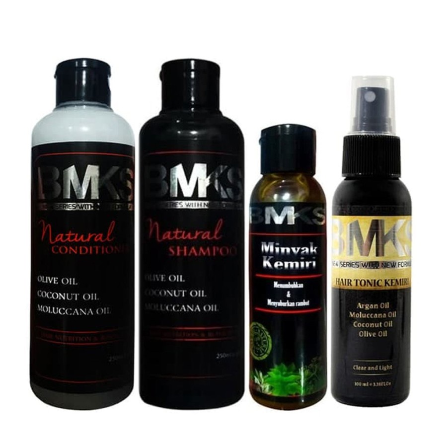 BMKS series lengkap /shampo/conditioner/hair tonic/minyak kemiri