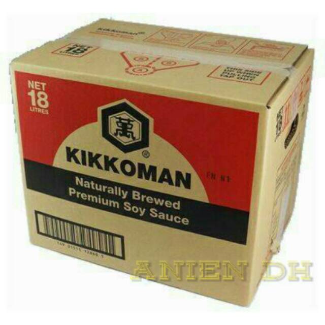 

Kikkoman soy sauce shoyu premium/ 18L/ kecap sushi/murah/ distributor