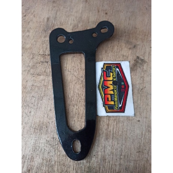 BREKET PLAT DUDUKAN GANTUNGAN KNALPOT PANGKON FOOTSTEP BELAKANG RX KING