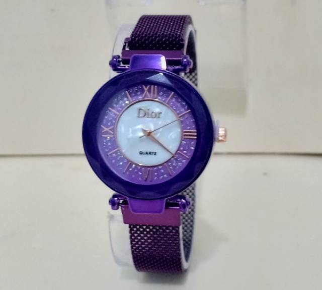 Jam Tangan Wanita Magnetik Murah Diyor Diamond Romawi