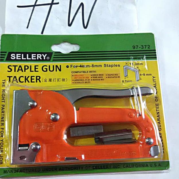 

❊ STAPLE GUN TACKER SELLERY 97-372 ✴