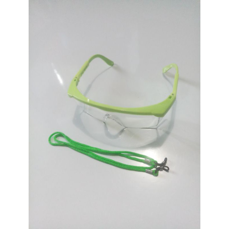 Kacamata Safety / Kacamata Las / Safety goggle Glass - PUTIH STAMVICK