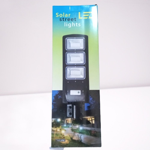 LAMPU JALAN TENAGA SURYA 60 WATT PJU LED LAMPU LED PANEL TENAGA SURYA