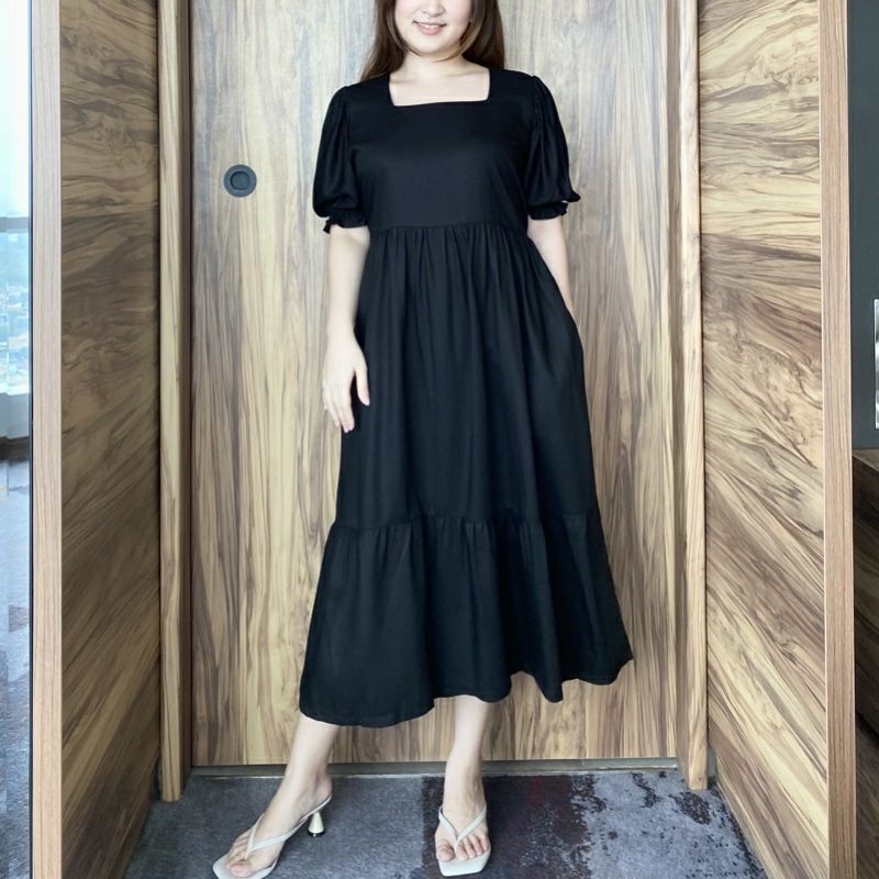 MONA DRESS SABRINA JUMBO/DRESS JUMBO MURAH#DRESS KEKINIAN/