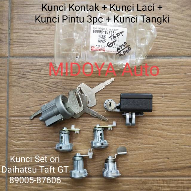 Kunci SetDaihatsu Taft GT F70 Belum Independent ori 69005-87606-000