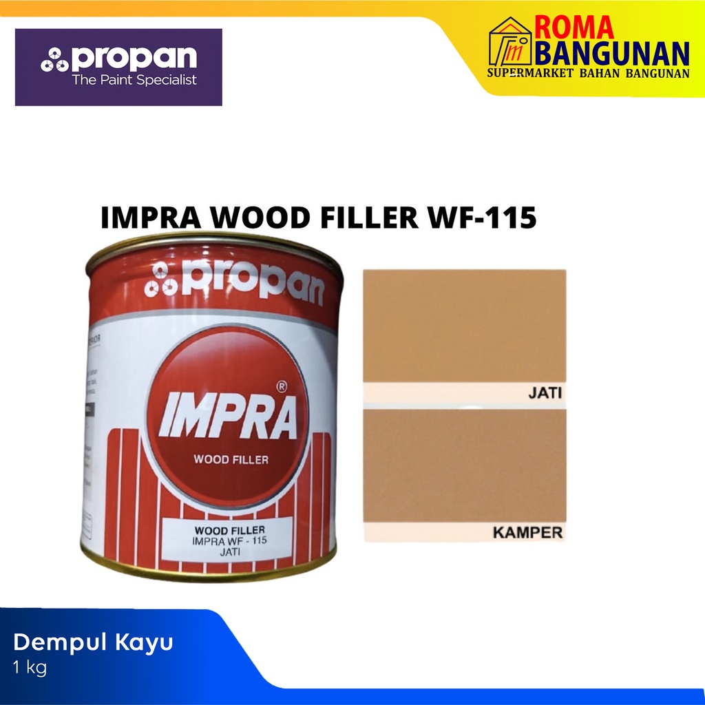 Propan Dempul Kayu Impra Wood Filler