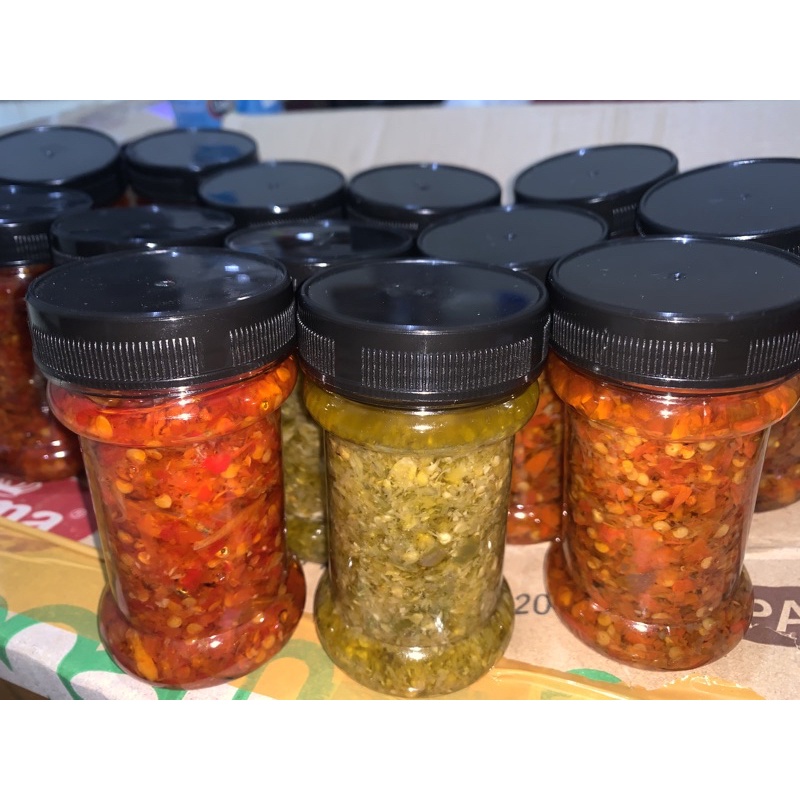 

Paket Sambal 3 botol(Varian Teri, Ijo dan Bawang)