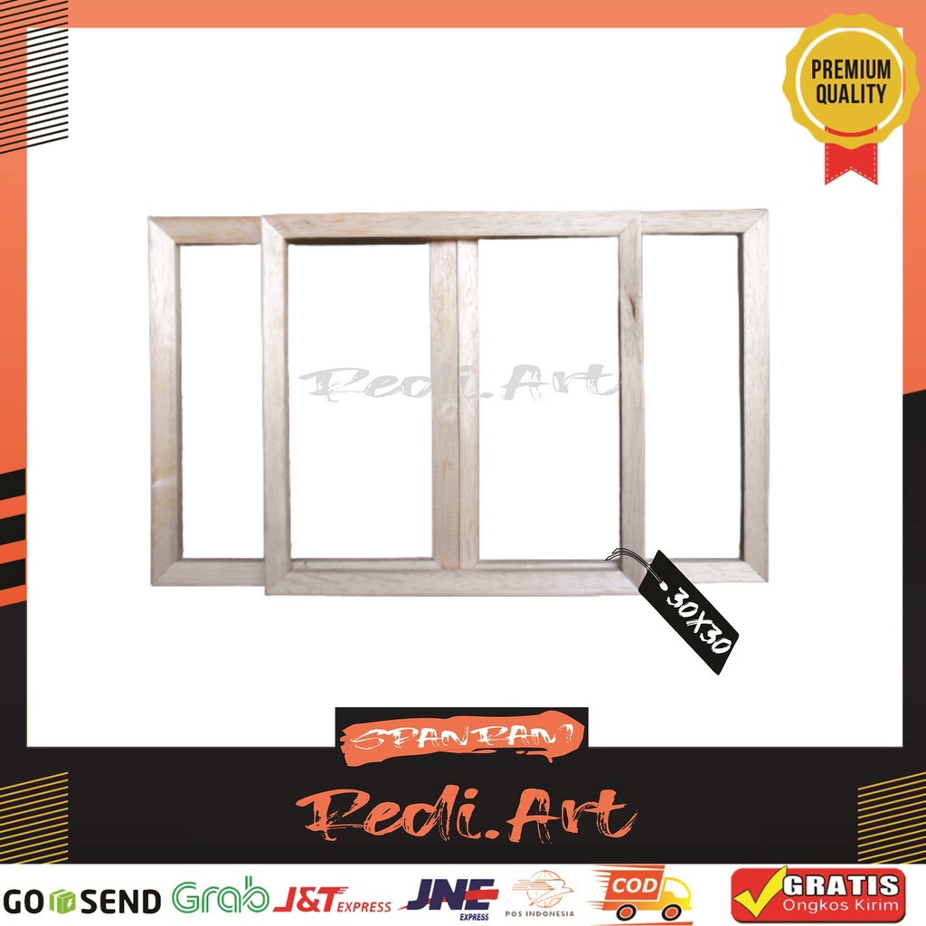 

Spanram Kayu 30X30 cm