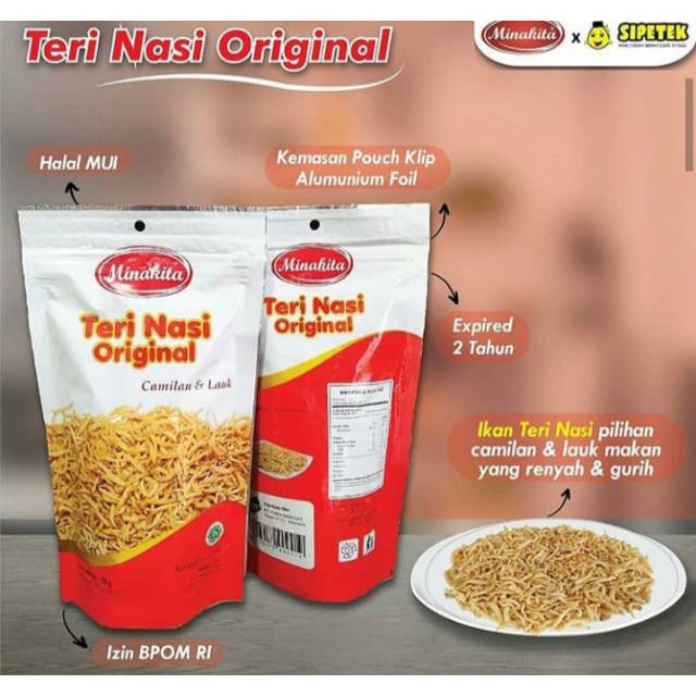 

Teri nasi original renyah minakita