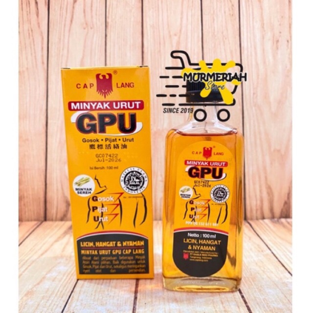 Minyak Urut GPU 100 ml
