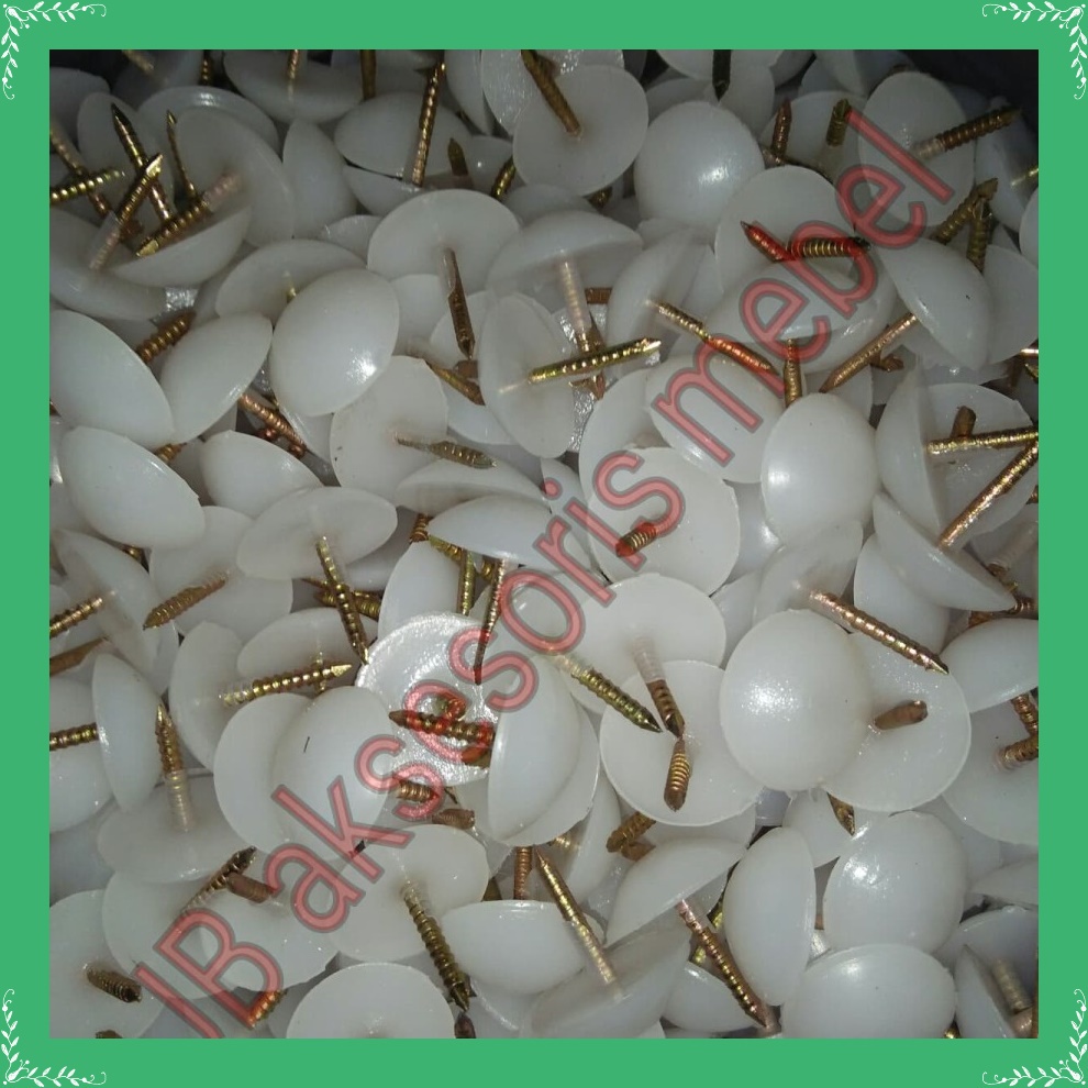 PAKU ROTAN | PAKU ULIR | PAKU KAKI KURSI PUTIH | Isi 100 Pcs