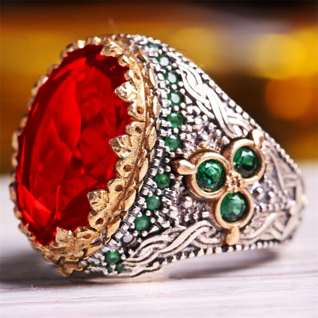 Cincin Bahan Stainless Gaya Vintage Untuk Pria Dan Wanita