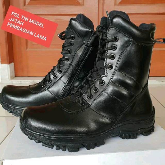 Termurah di shopee Sepatu pdl model pembagian jatah lama TNI-AD bisa untuk umum produksi