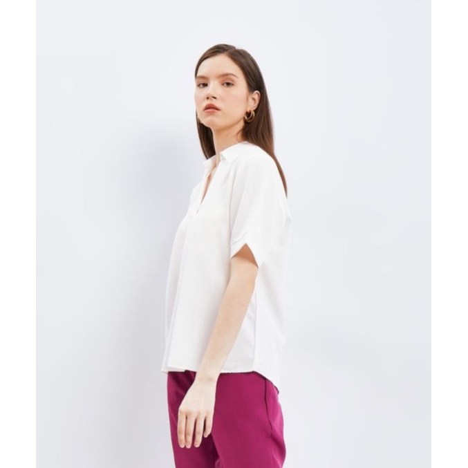 Blouse Wanita Zanzea blouse Pakaian Fashion Wanita Lengan pendek