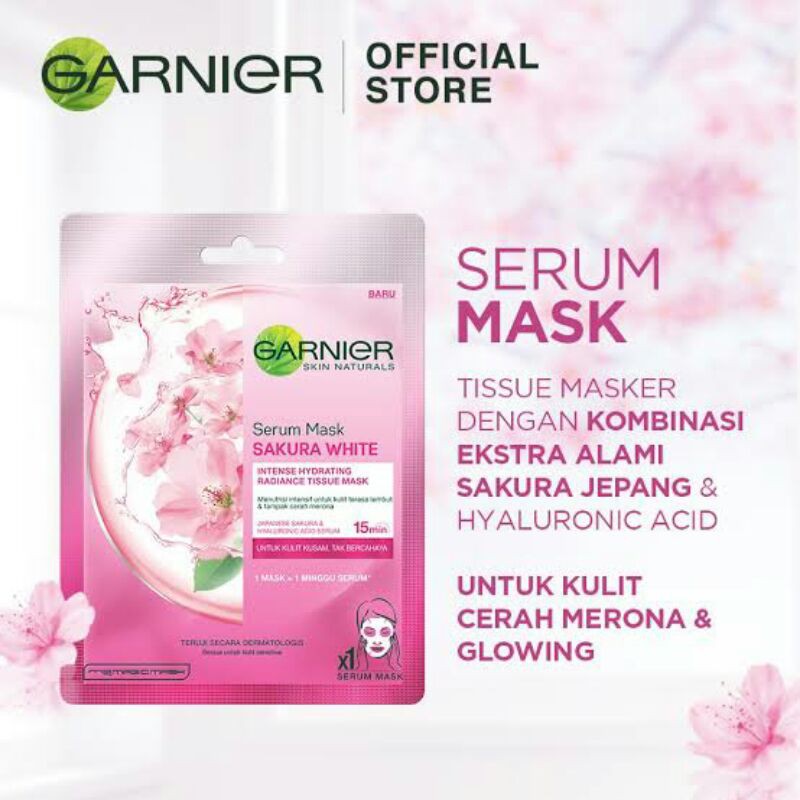 Garnier Serum Mask Sakura White