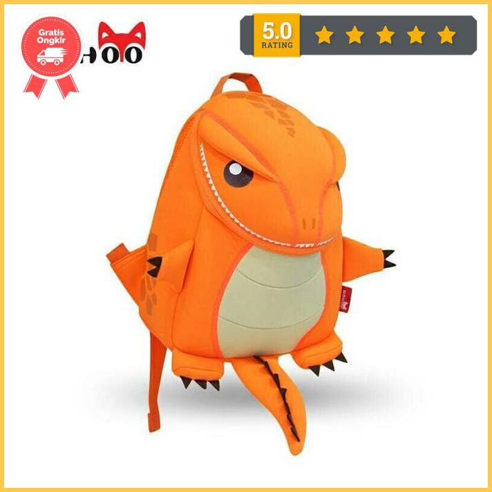 Nohoo Dino Bag - Tas Backpack Anak Keren Jneny789