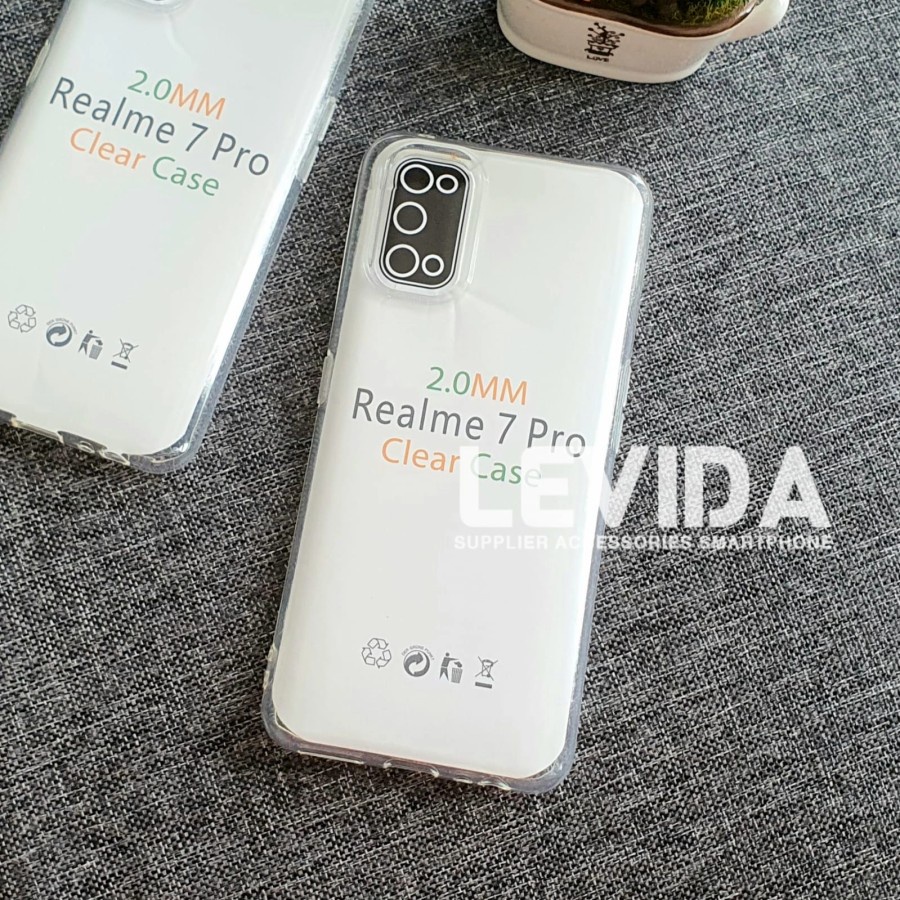 SOFTCASE CLEAR HD TPU PREMIUM REALME 7 PRO - GA