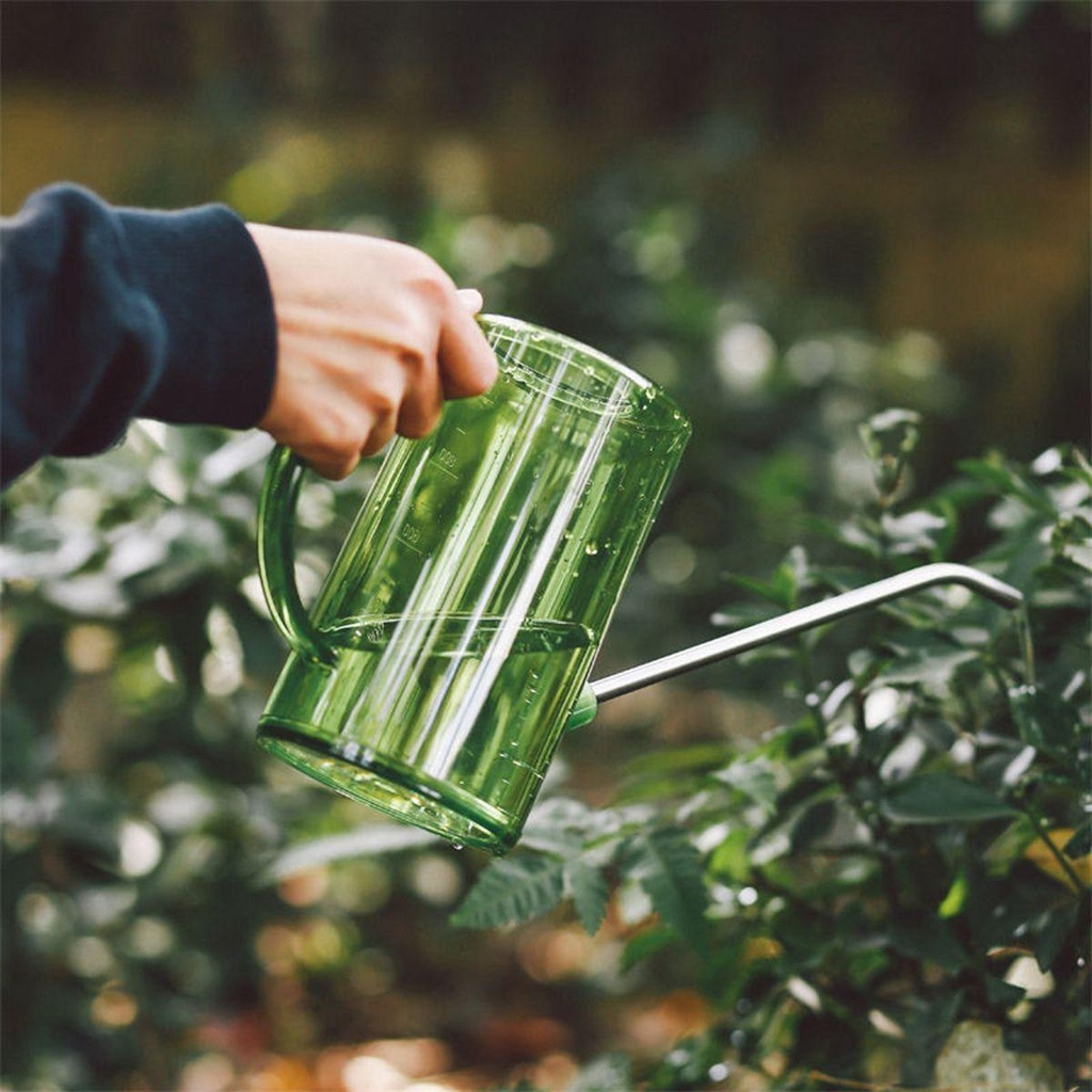 Nickolas1 Watering Can Bunga Rumah Tangga Taman Tanaman Stainless Steel Teras Siraman Pot