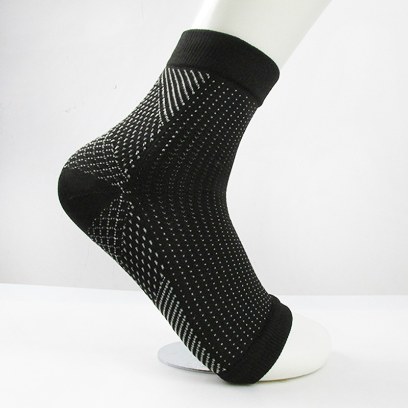 Kaos Kaki Anti Fatigue Compression Socks - S/M - Black