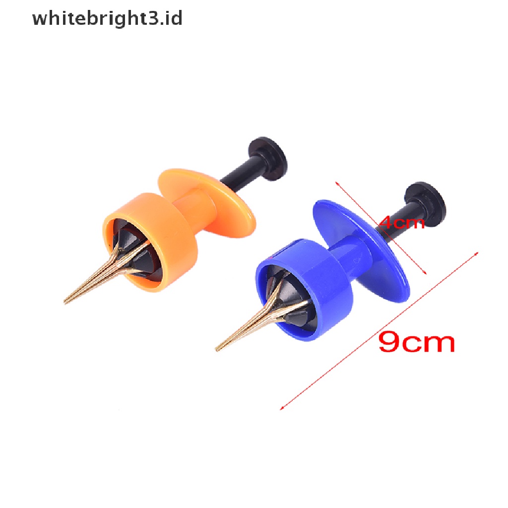 (whitebright3.id) 1pc Klip Penjepit Cacing Tanah Untuk Umpan Pancing