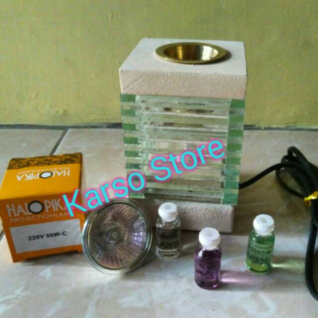 Mini lampu aromaterapi elektrik