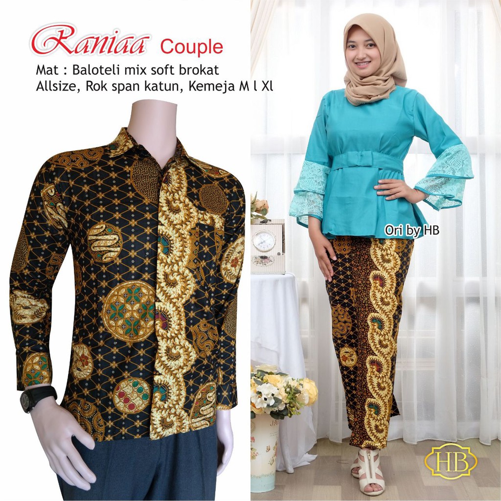 GROSIR BATIK RANIA COUPLE