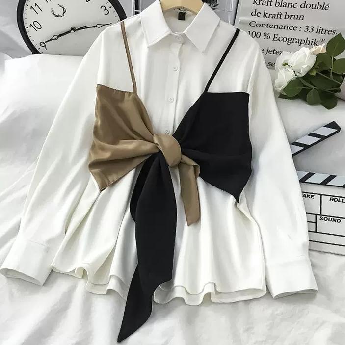 [R.A] Magnolia Top Atasan Blouse Muslim Fashion Wanita