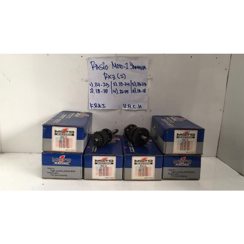 Rasio Moto 1 Yamaha Y125Z / RXZ / MX-King / RX-King (road race)