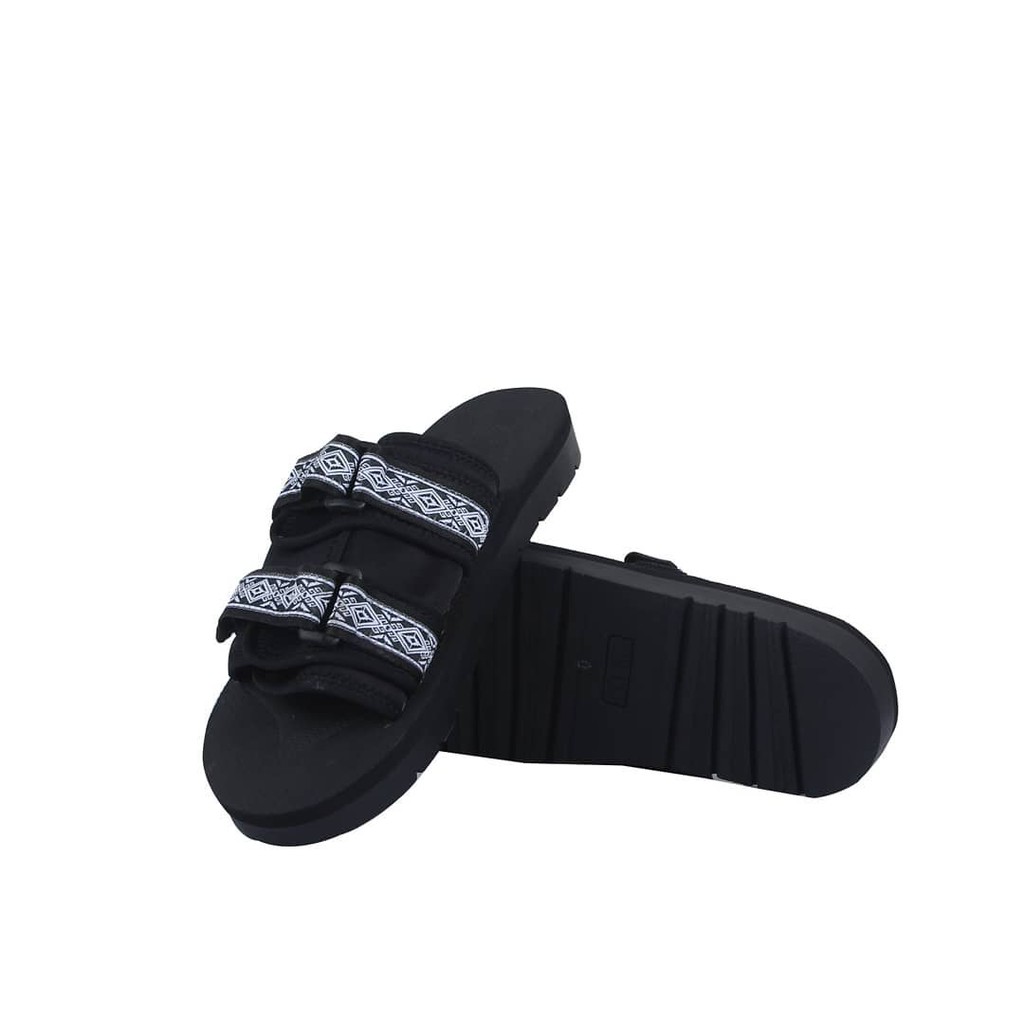 SANDAL GUNUNG TAPIS PRIA WANITA - KAWAY PSW SDL BLACK