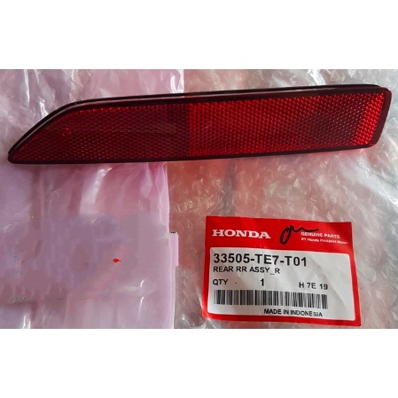 Mata Kucing atau Reflektor Bumper Bemper Belakang Honda Mobilio RS 2014 2015 2016 2017