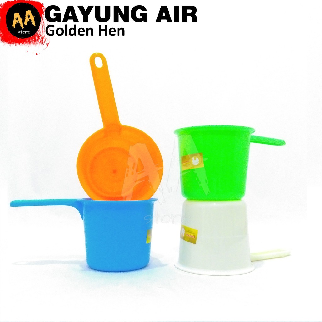 Ciduk/Sendok/Timba/Centong Air/Gayung Plastik Golden Hen