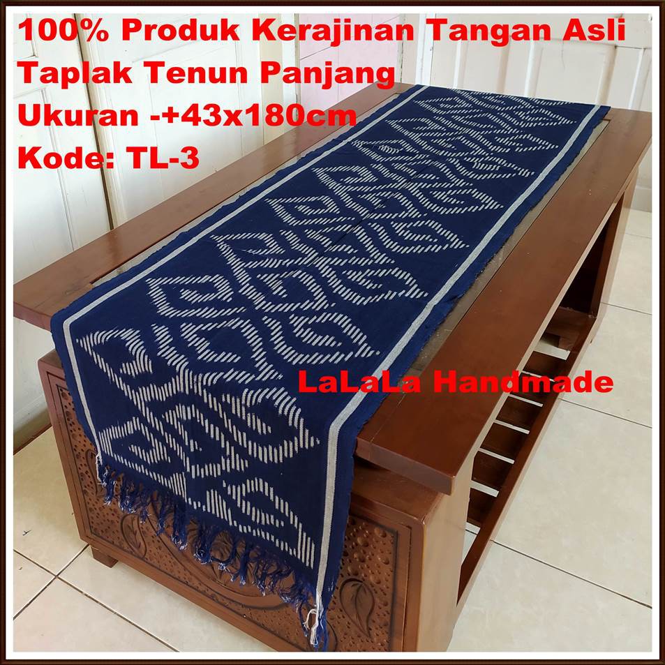 Taplak Meja Ruang Tamu Minimalis Table Runner Cover Meja Makan Panjang