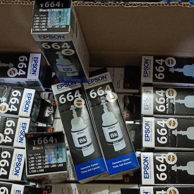 Tinta epson 664 black