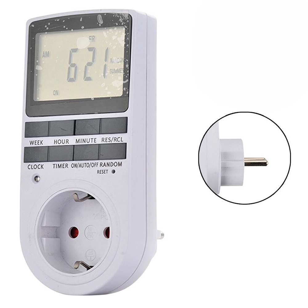 Stop Kontak Digital Timer Switch Programmable Timing KWE-TM02-EU