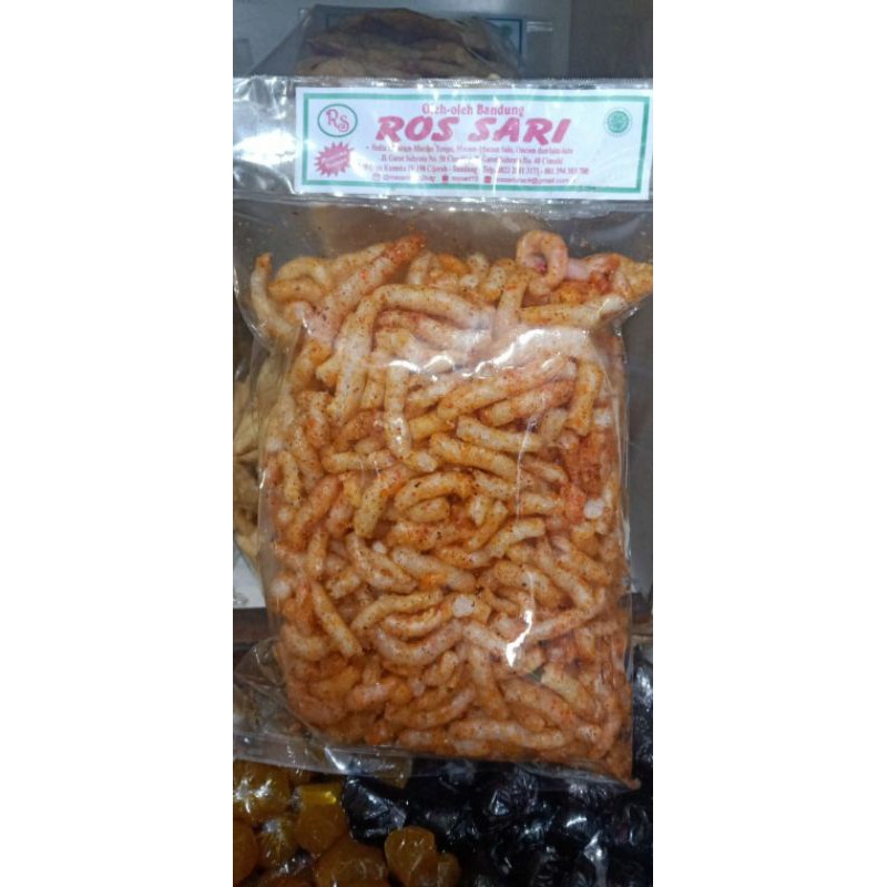 Gurilem Pedas 150Gr Oleh Oleh Bandung