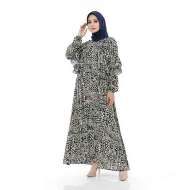 Gamis Wanita Original | Camila Dress Hitam
