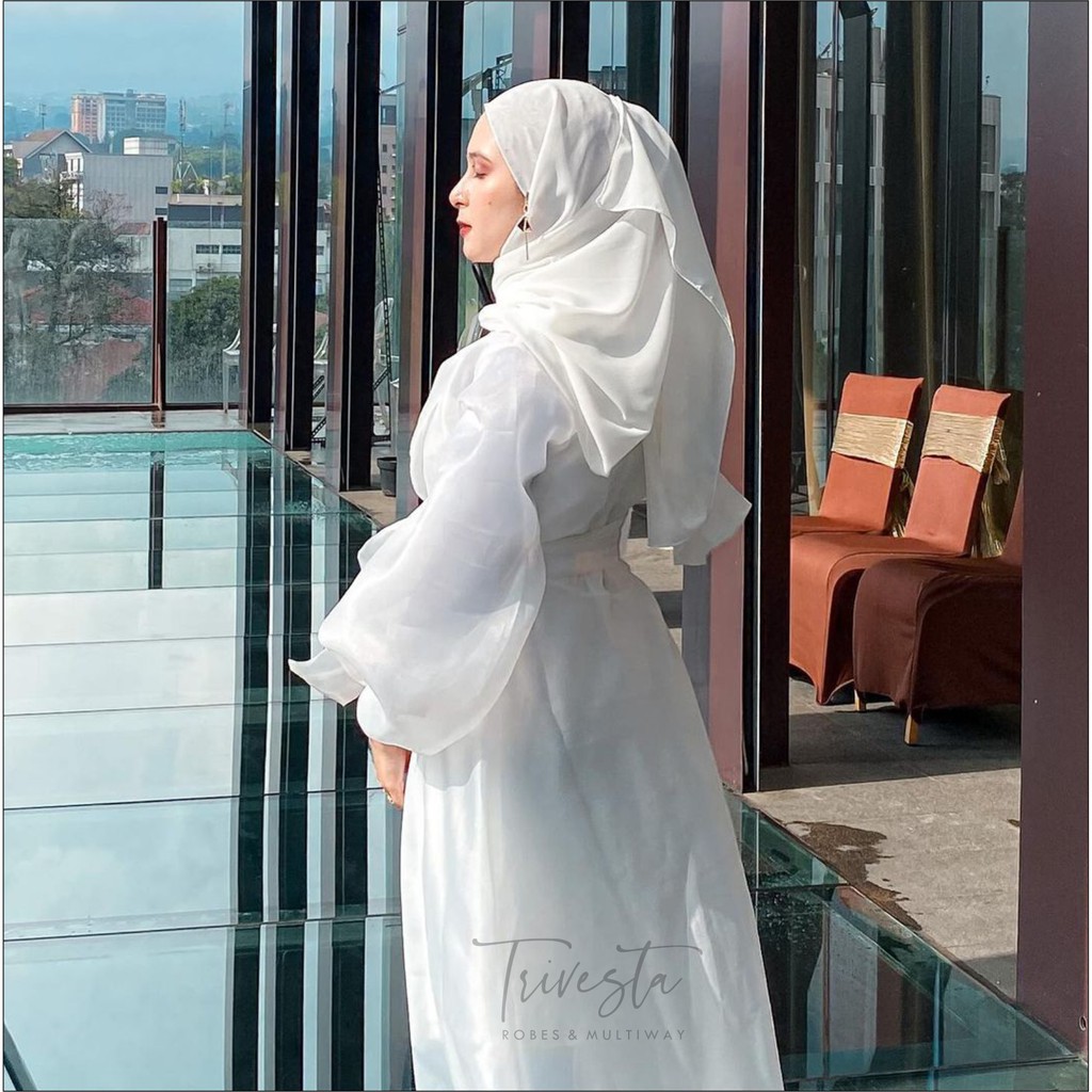 Aurora Hijab Robe Collection -KIMONO ROBE PENGANTIN BERHIJAB HIJAB RECOMENDED