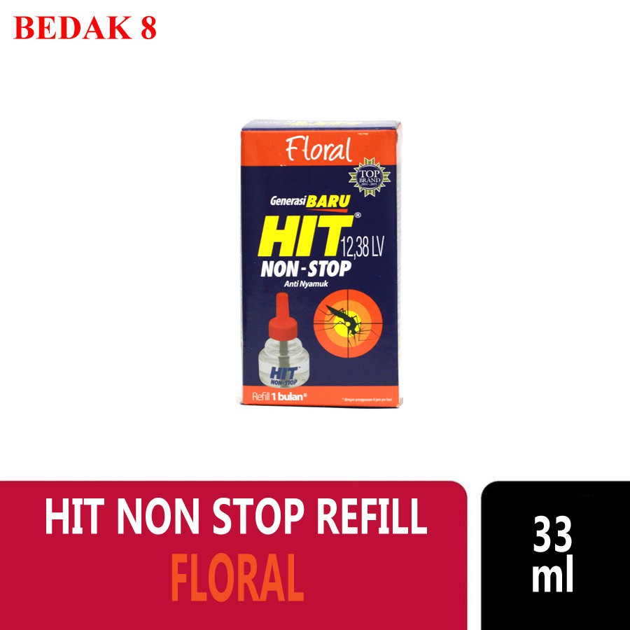 Hit Non Stop Refill 33 ml | Clasic | Floral | Fresh