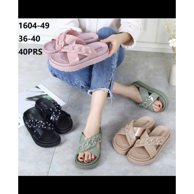 Sandal Murah Slop wanita Balance