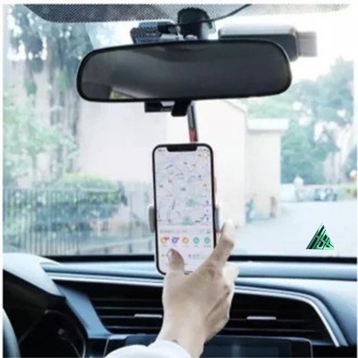 HD33 - Car Phone Holder Mobil HD-33 Stand Hp Gantung Kaca Tengah Mobil