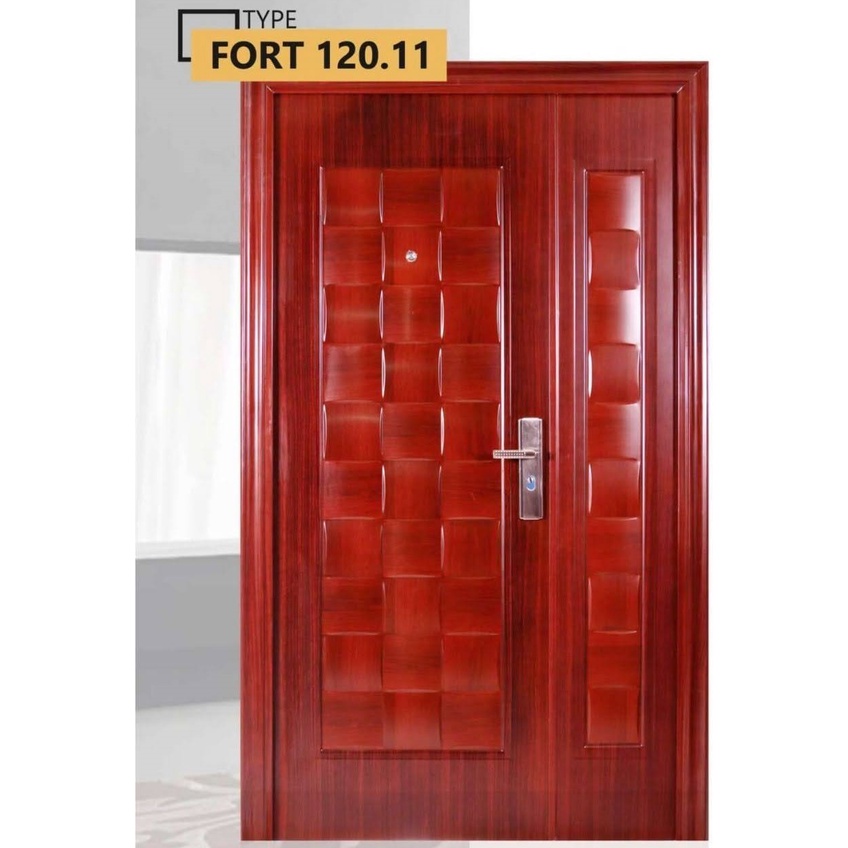 PINTU BAJA FORTRESS FORT 120.11 MOTHER & SON URAT KAYU / PUTIH