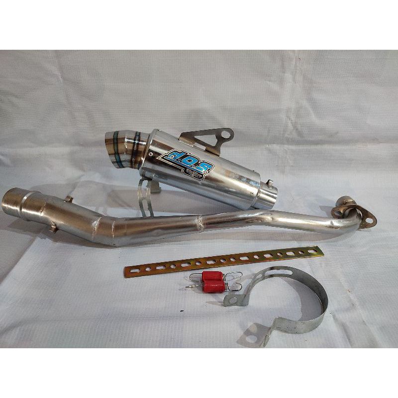 knalpot dos racing vega blade smash supra jupiter kharisma