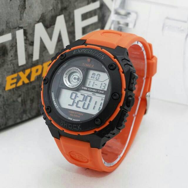 Jam tangan expedition timex expedition orange