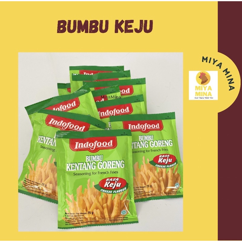 

bumbu kentang goreng indofood rasa keju