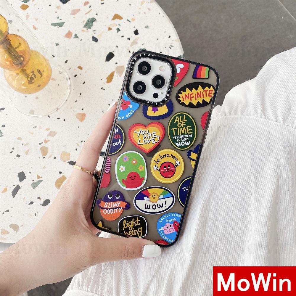 Mowin - iPhone Case Silicone Soft Case Clear Case Shockproof Black Grey Graffiti Compatible for iPhone 11 iPhone 12 Pro Max iPhone 7 8 Plus 8 Pro iphone SE 8plus X 7plus mini 12 Max 11 XS Xr SE2020 MAX