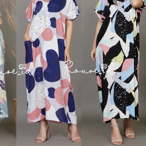 ♕ PART 1 ROUSE ID DASTER BUSUI PREMIUM QUALITY SEMATA KAKI LD 130 DASTER RAYON MOTIF DASTER KEKINIAN