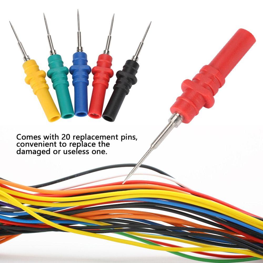 [Elegan] Multimeter Probe Alat Perbaikan Akupuntur Diagnostik Akupuntur Probe Test Probe Handheld Oscilloscope Set Multimeter Test Probes