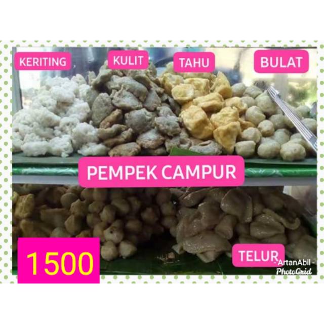 

Pempek ikan kakap